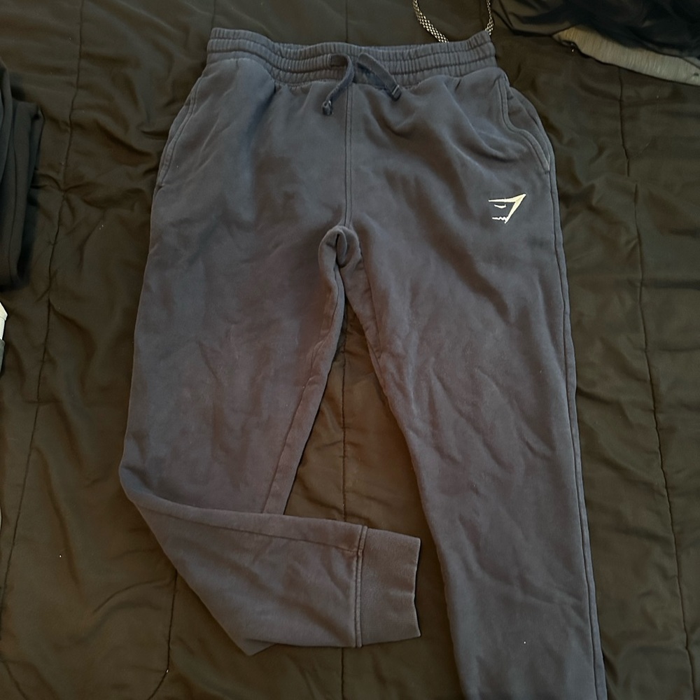 Navy blue gymshark sweats size S